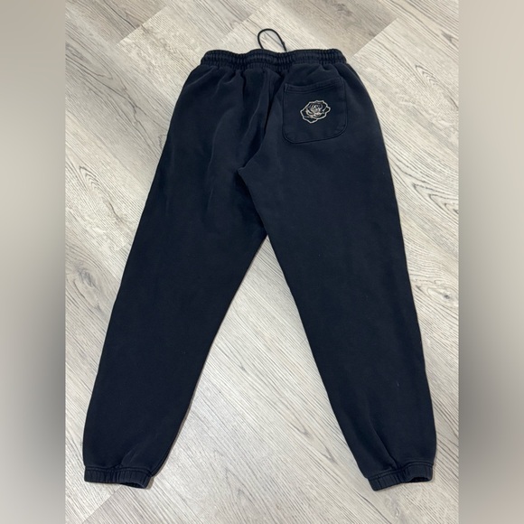 YoungLA Joggers Sweatpants Mens Medium Black Young Ambitious Club Graphic 722 - Picture 5 of 7